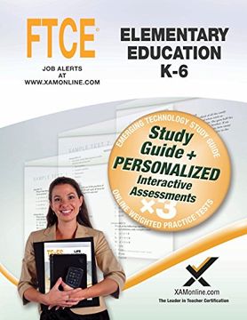 portada FTCE Elementary Education K-6 Book and Online