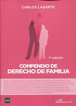 portada Compendio de derecho de familia (7ª ed. - 2017)