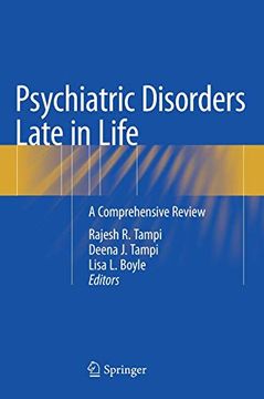 portada Psychiatric Disorders Late in Life: A Comprehensive Review (en Inglés)