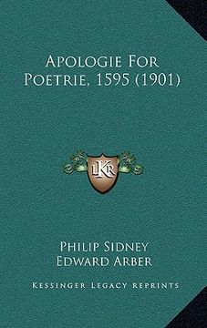 portada apologie for poetrie, 1595 (1901) (en Inglés)