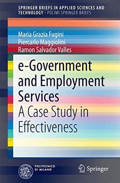 portada E-Government and Employment Services: A Case Study in Effectiveness (Springerbriefs in Applied Sciences and Technology) (in English)