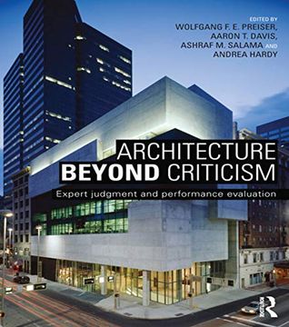 portada Architecture Beyond Criticism: Expert Judgment and Performance Evaluation (en Inglés)