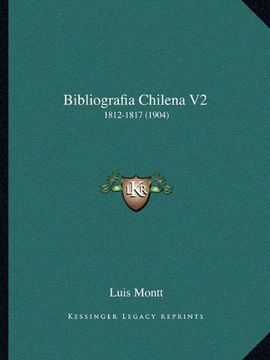 portada Bibliografia Chilena v2: 1812-1817 (1904)