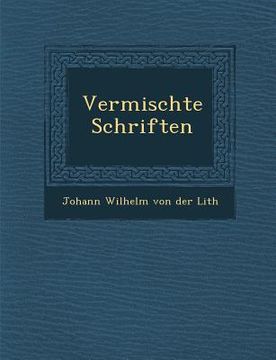 portada Vermischte Schriften (en Inglés)