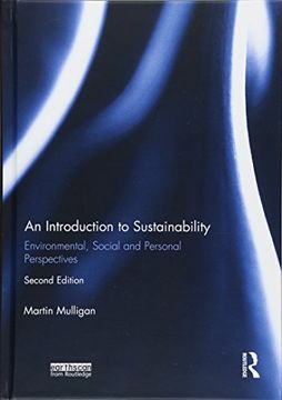 portada An Introduction to Sustainability: Environmental, Social and Personal Perspectives (en Inglés)