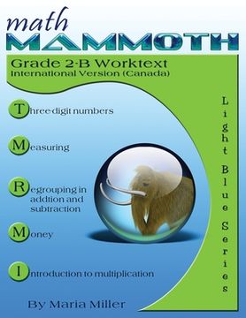 portada Math Mammoth Grade 2-B Worktext, International Version (Canada) (in English)
