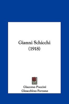 portada gianni schicchi (1918) (en Inglés)