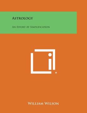 portada Astrology: An Effort at Simplification (in English)