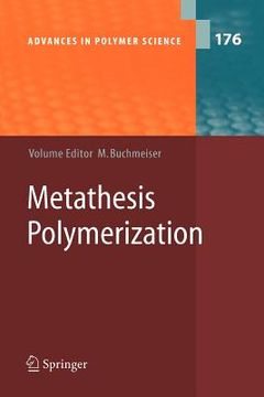 portada metathesis polymerization (en Inglés)