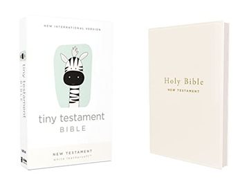 portada Niv, Tiny Testament Bible, new Testament, Leathersoft, White, Comfort Print (in English)