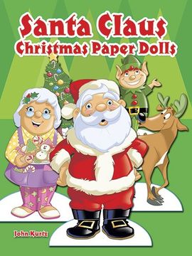 portada Santa Claus Christmas Paper Dolls (Dover Paper Dolls) (en Inglés)