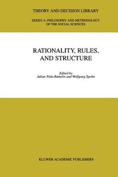 portada rationality, rules, and structure (en Inglés)