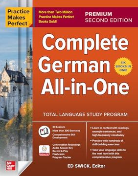portada Practice Makes Perfect: Complete German All-In-One, Premium Second Edition (in English)