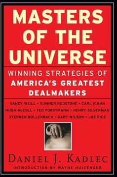 portada masters of the universe: winning strategies of america's greatest dealmakers (en Inglés)