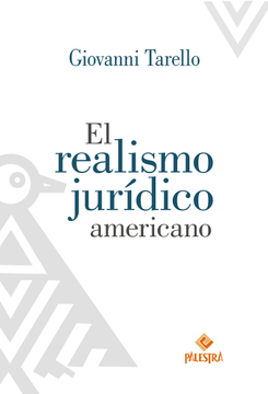 portada El Realismo Jurídico Americano (in Spanish)