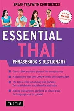 portada Essential Thai Phras and Dictionary: Revised Edition: Speak Thai With Confidence (Essential Phras and Dictionary Series) [Idioma Inglés] 