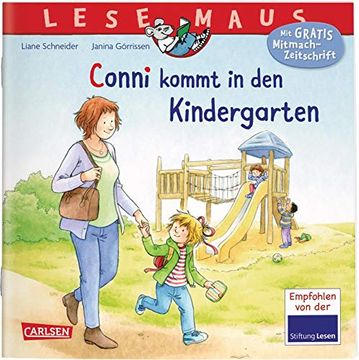 portada Lesemaus 9: Conni Kommt in den Kindergarten (Neuausgabe) (in German)