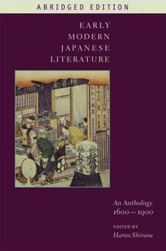 portada Early Modern Japanese Literature: An Anthology, 1600-1900 (Translations From the Asian Classics (Paperback)) 