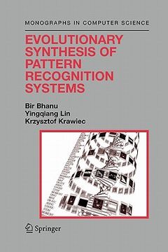 portada evolutionary synthesis of pattern recognition systems (en Inglés)