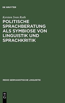 portada Politische Sprachberatung als Symbiose von Linguistik und Sprachkritik 