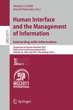 portada human interface and the management of information interacting with information