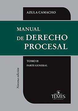 portada Manual de Derecho Procesal, Tomo ii