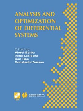 portada Analysis and Optimization of Differential Systems: Ifip Tc7 / Wg7.2 International Working Conference on Analysis and Optimization of Differential Syst (en Inglés)
