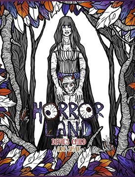 portada Adult Coloring Book Horror Land: Devil's Child (Book 7)