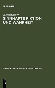 portada Sinnhafte Fiktion und Wahrheit (Studien zur Englischen Philologie. Neue Folge) (en Alemán)