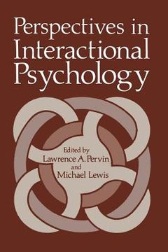 portada Perspectives in Interactional Psychology (en Inglés)