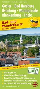 portada Goslar - bad Harzburg - Ilsenburg - Wernigerode, Blankenburg - Thale (en Alemán)