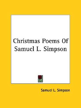 portada christmas poems of samuel l. simpson (en Inglés)