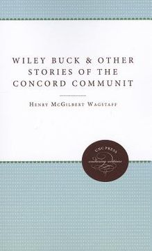 portada wiley buck and other stories of the concord community (en Inglés)