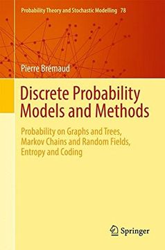 portada Discrete Probability Models and Methods: Probability on Graphs and Trees, Markov Chains and Random Fields, Entropy and Coding (en Inglés)
