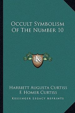 portada occult symbolism of the number 10 (en Inglés)