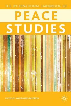 portada The Palgrave International Handbook of Peace Studies: A Cultural Perspective (in English)