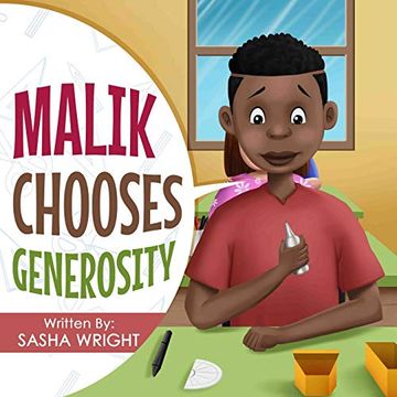 portada Malik Chooses Generosity (en Inglés)