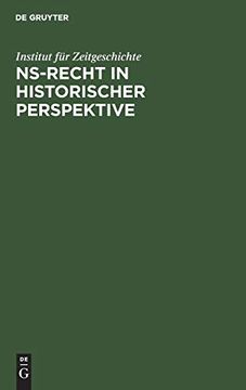 portada Ns-Recht in Historischer Perspektive (in German)
