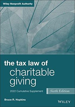 portada The tax law of Charitable Giving: 2022 Cumulative Supplement (in English)