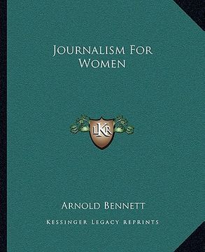 portada journalism for women (en Inglés)