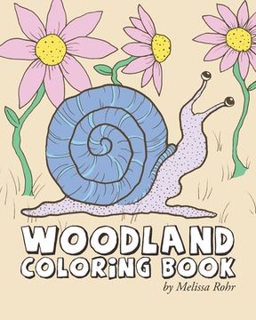 portada Woodland Coloring Book (en Inglés)