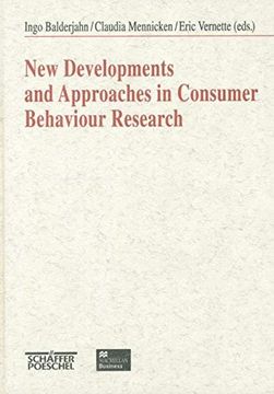 portada New Developments and Approaches in Consumer Behaviour Research (en Inglés)