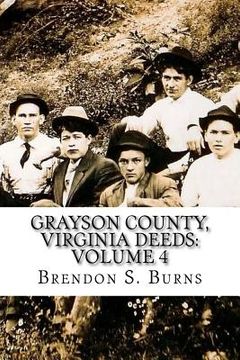 portada Grayson County, Virginia Deeds: Volume 4: 1818-1824 (en Inglés)