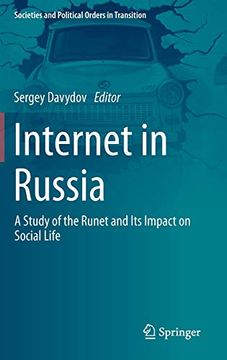 portada Internet in Russia: A Study of the Runet and its Impact on Social Life (Societies and Political Orders in Transition) (en Inglés)