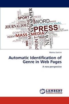 portada automatic identification of genre in web pages