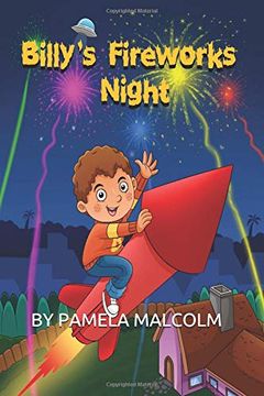 portada Billy's Fireworks Night: Funny Bedtime Story for Children Kids (Billy Series) (en Inglés)