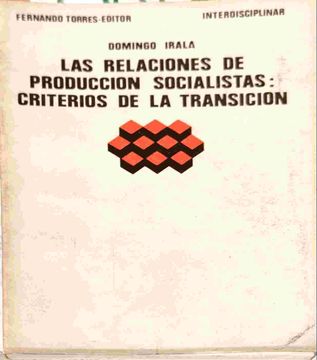 portada Relaciones de Produccion Socialista Criterio Sobre el Estado de