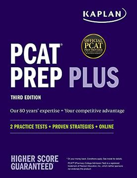portada Pcat Prep Plus: 2 Practice Tests + Proven Strategies + Online (Kaplan Test Prep) 