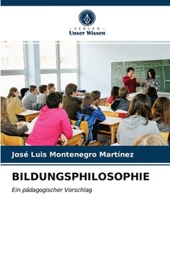 portada Bildungsphilosophie (en Alemán)