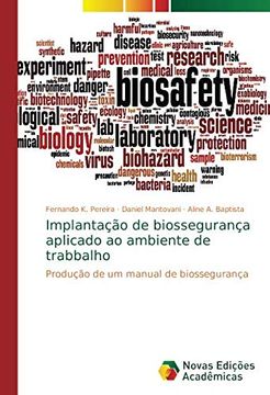 portada Implantação de Biossegurança Aplicado ao Ambiente de Trabbalho: Produção de um Manual de Biossegurança